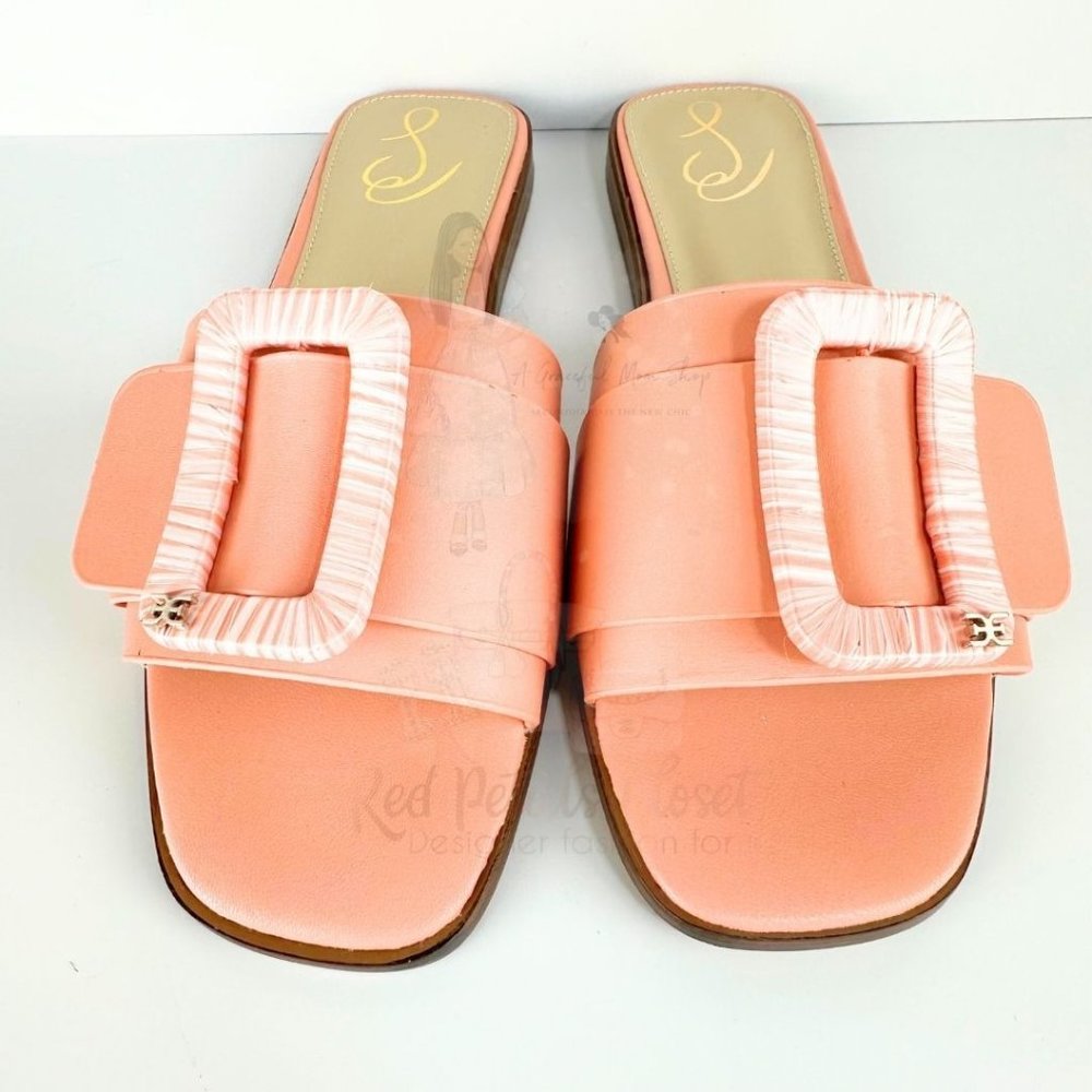 Sam Edelman Women's Slide Sandals - Pink Clay, Size 8 - Picture 3 of 15